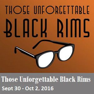 Those Unforgettable Black Rims